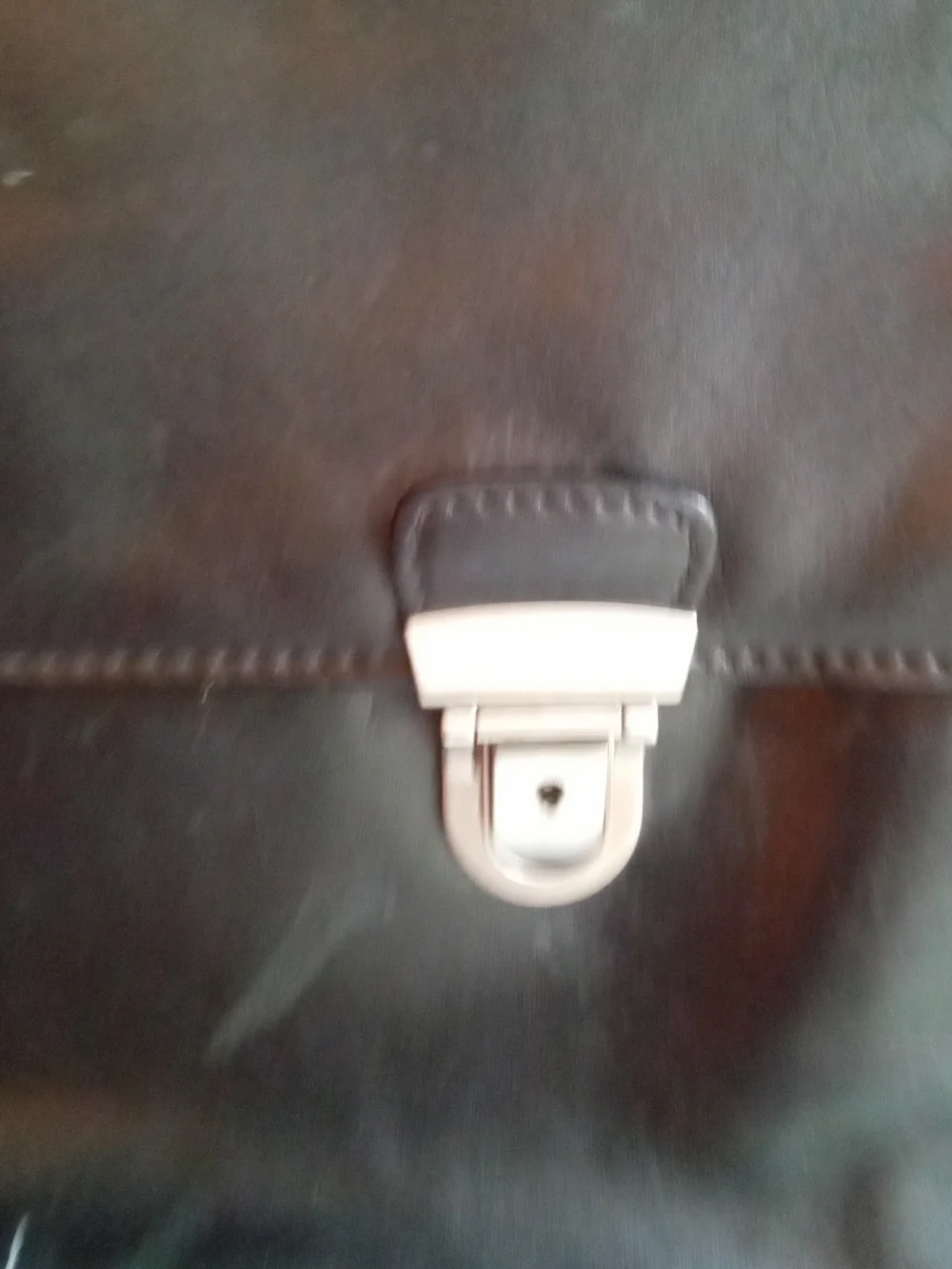 Picard 1928 Black Leather Briefcase Messenger Bag with‎ Shoulder Strap